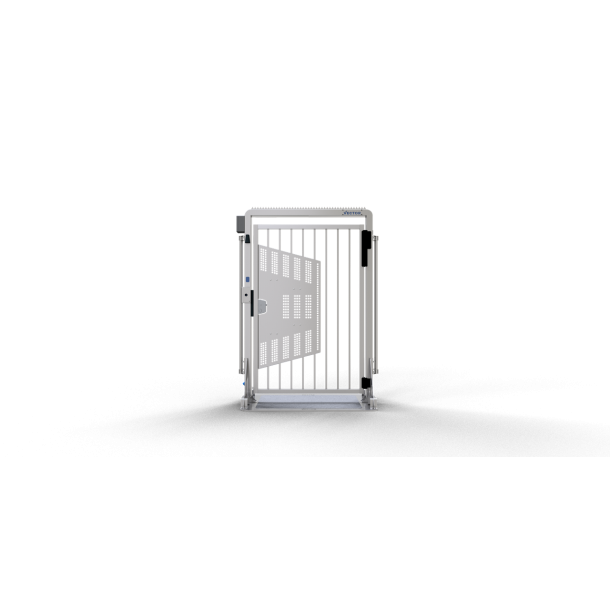 V-DOOR | dimensions: 1200 x 1500 x 2350 mm, passage width: 1290 mm | escapedoor on steel plate | electromechanical
